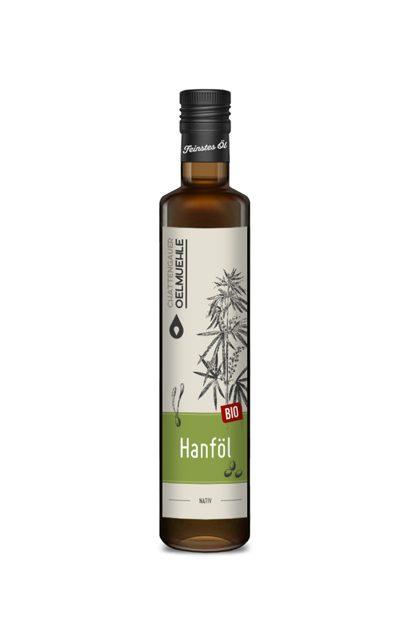 Bio HANFÖL - regionaler Anbau 500 ml