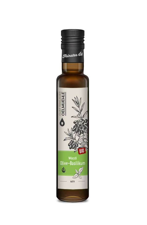 Bio WÜRZÖL OLIVE BASILIKUM