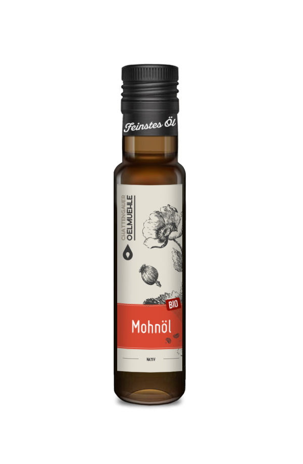 Bio MOHNÖL - regionaler Anbau 100 ml