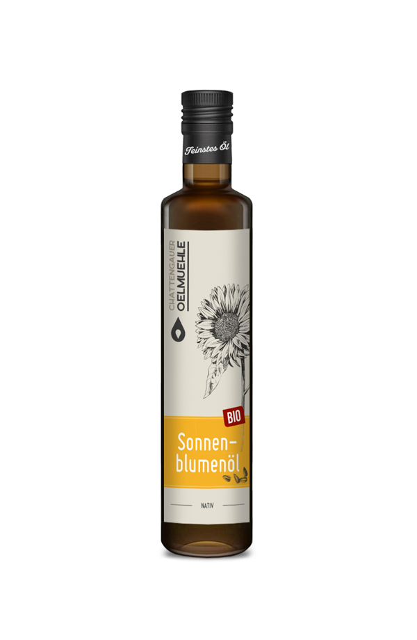 Bio SONNENBLUMENÖL - nativ 500 ml