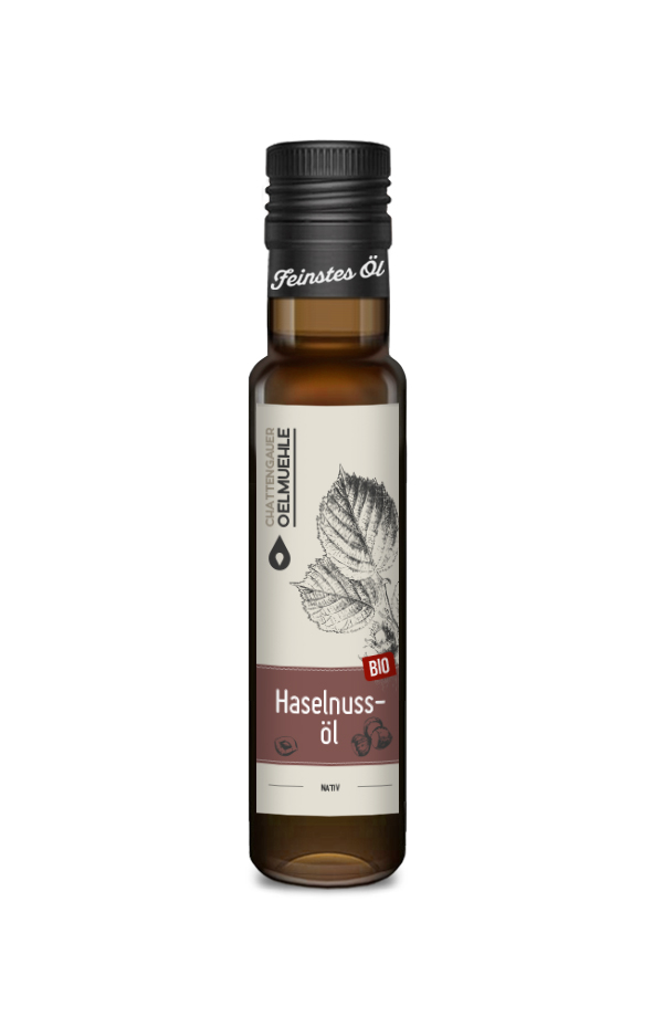 Bio HASELNUSSÖL - geröstet 250 ml