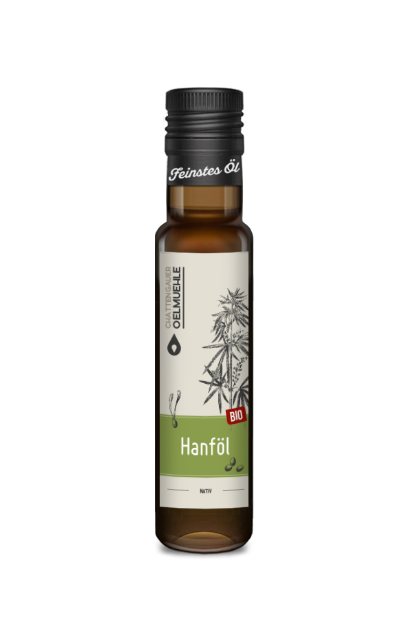 Bio HANFÖL - regionaler Anbau 100 ml