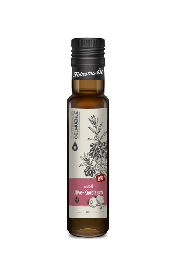 Bio WÜRZÖL OLIVE KNOBLAUCH 100 ml